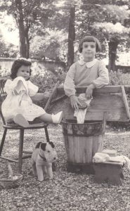 1953, i giochi delle bambine (Famiglia Farina - Archivio C.D.S.)