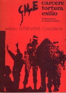 Copertina del libro che raccoglie le testimonianze dei cileni ospitati presso il Centro Culturale 