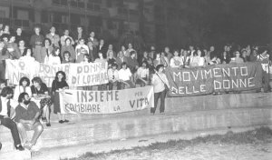 Le battaglie di ieri, piazza Gramsci, 1981 (Archivio 