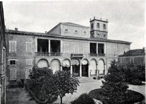 Facciata principale di Villa Ghirlanda - Ville-castelli d’Italia - foto storica