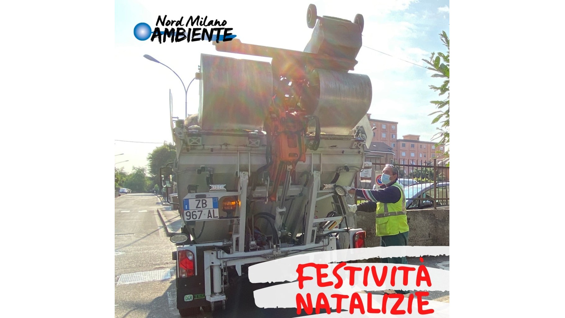 Le chiusure per festività di Nord Milano Ambiente