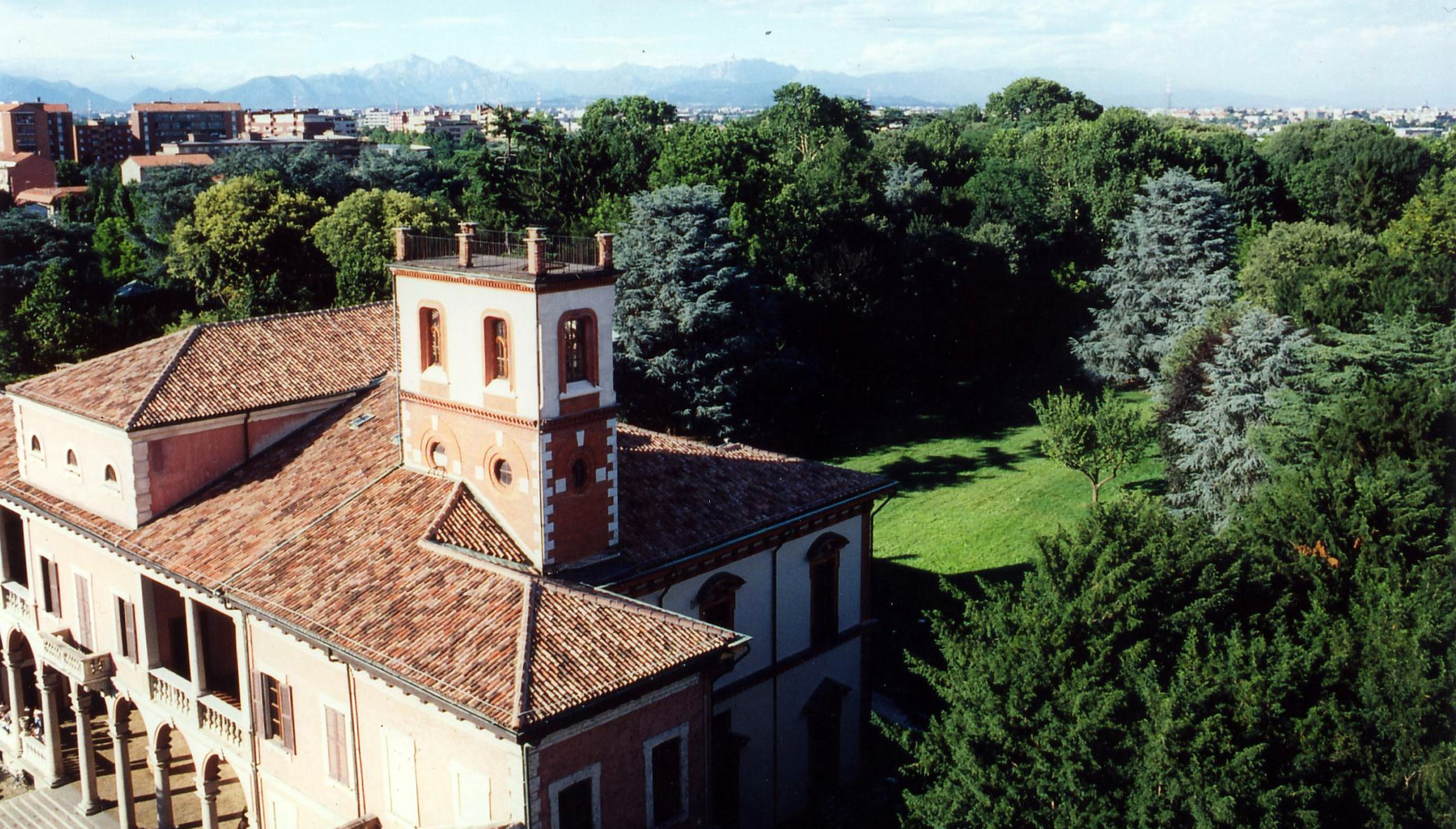 Descrizione del parco di Villa Ghirlanda Silva