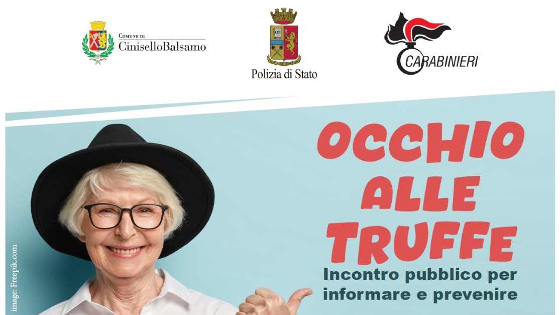 Polizia di Stato, Carabinieri e Comune insieme contro le truffe: nuovo incontro in Villa Ghirlanda