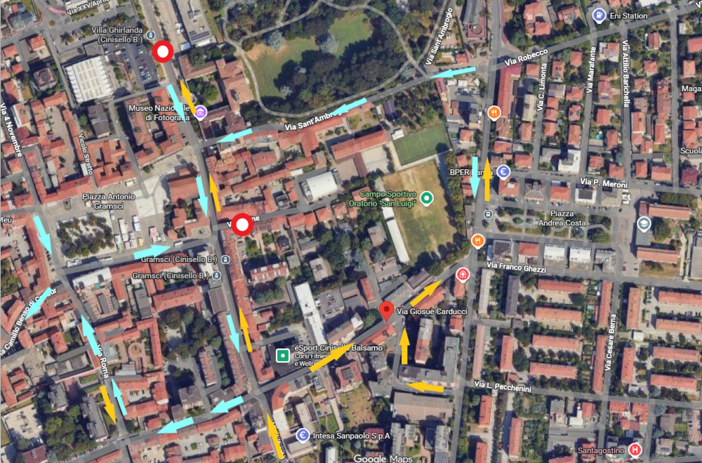 Avviso sulla viabilità cittadina