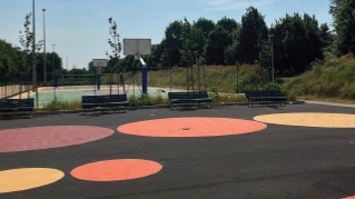 Inaugurazione della nuova area Multisport di via Turoldo