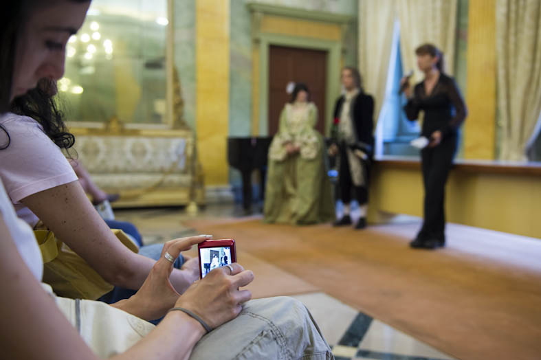 il pubblico, particolare (Margherita Magni)