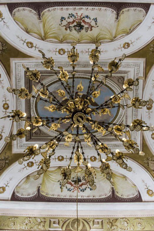 Sala del Lampadario, particolare (Margherita Magni)