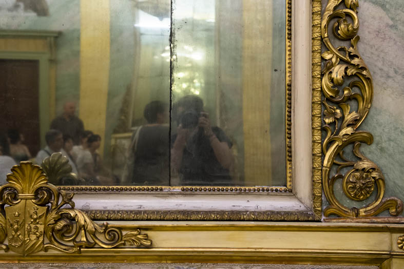 Sala degli Specchi, particolare (Margherita Magni)