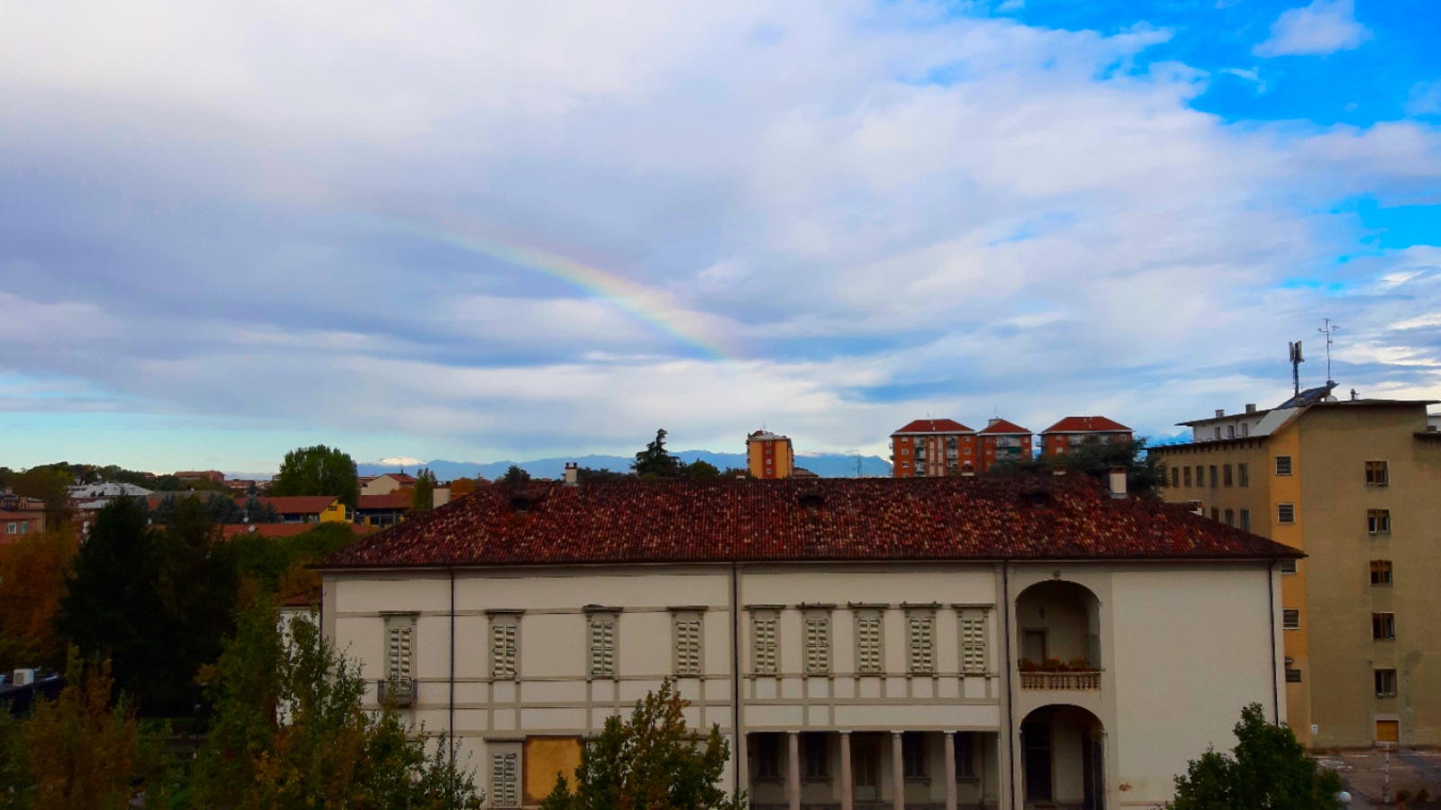Arcobaleno della speranza. Foto di Silvia Vallati