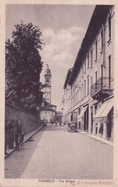 Cinisello, via della Libertà, già via Milano