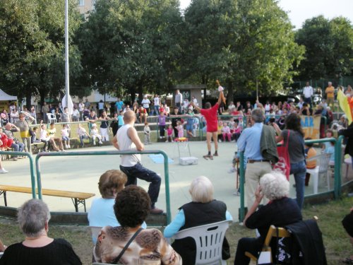 Spettacolo di giocoleria