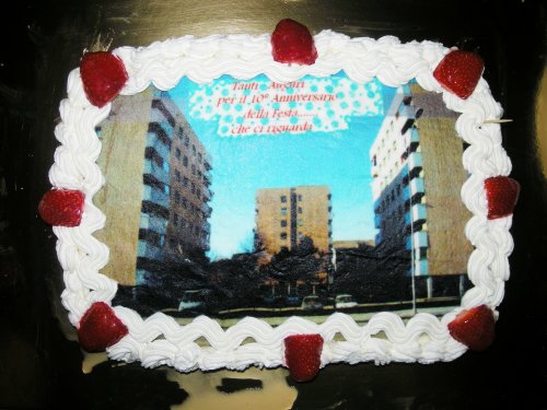 Torta 10 anni Festa che Ci Riguarda