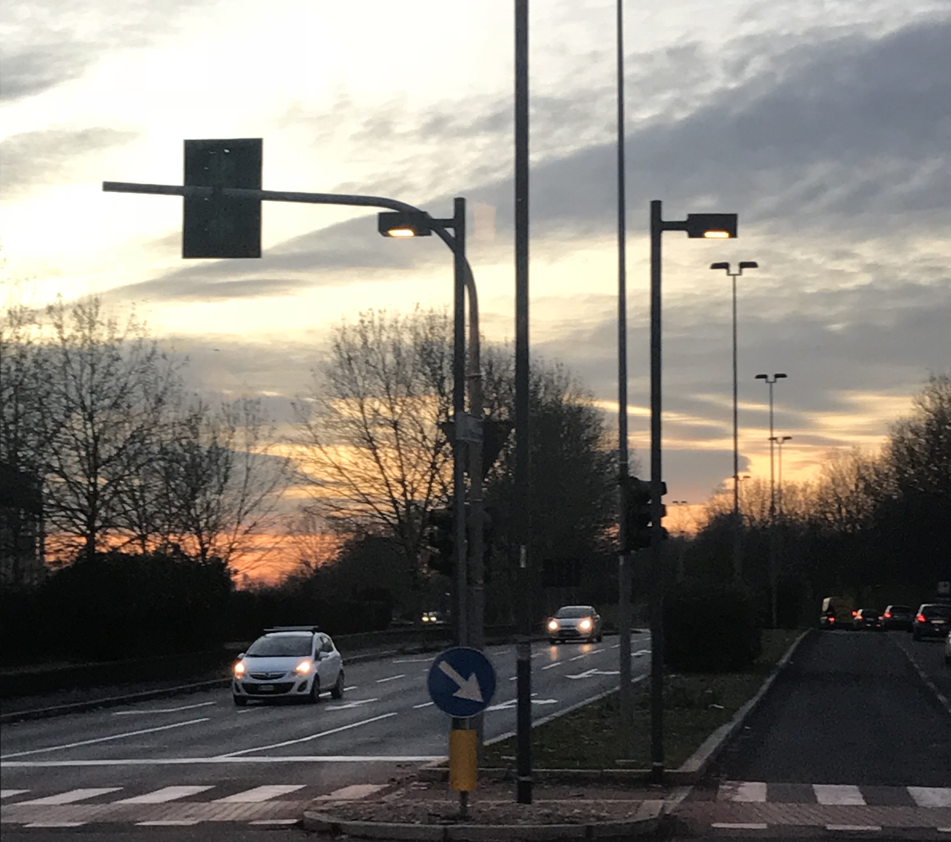 All’imbrunire. Foto di Annalisa Bonafede