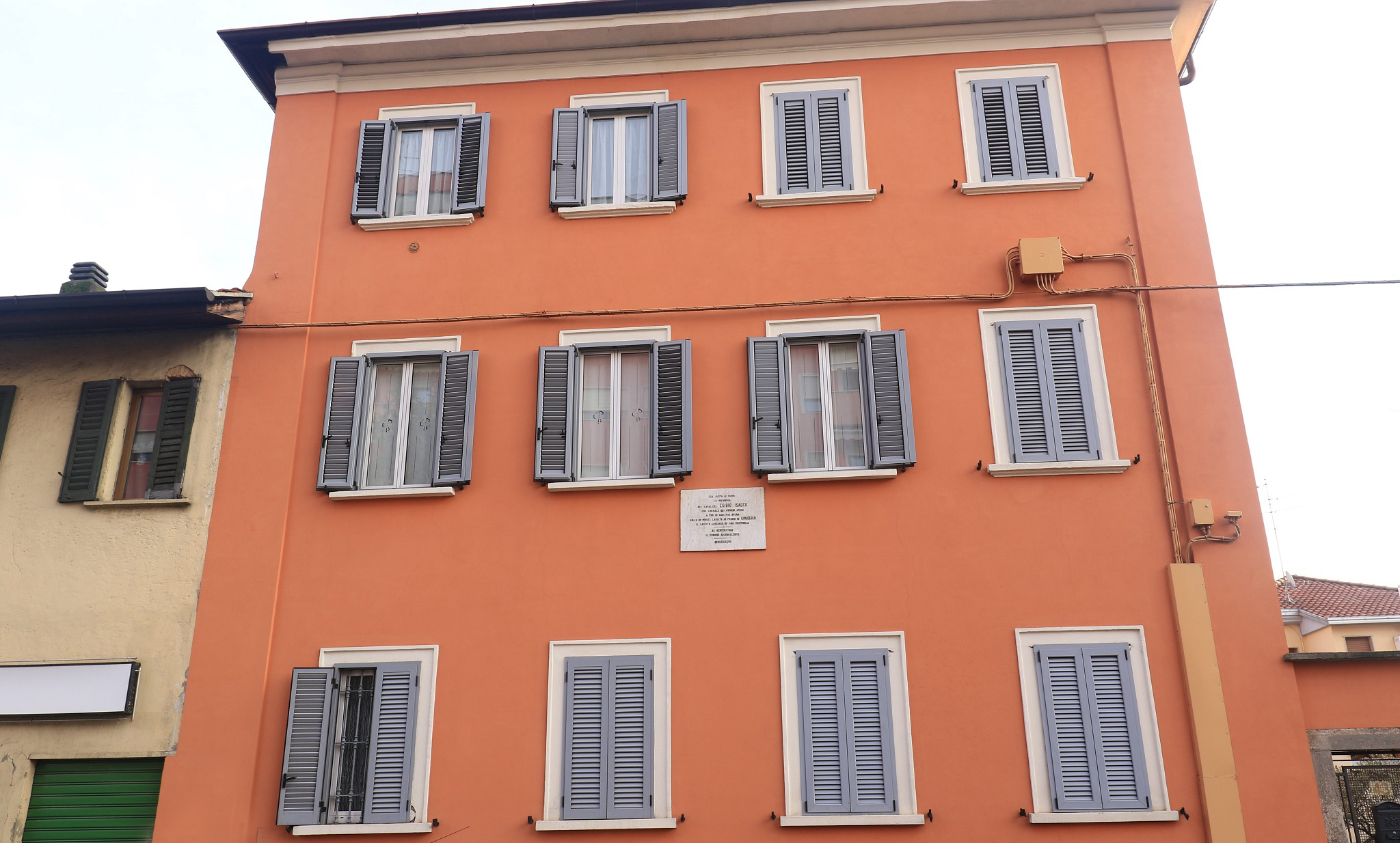 Casa di Egidio Isacco. Foto di Renato Ferri