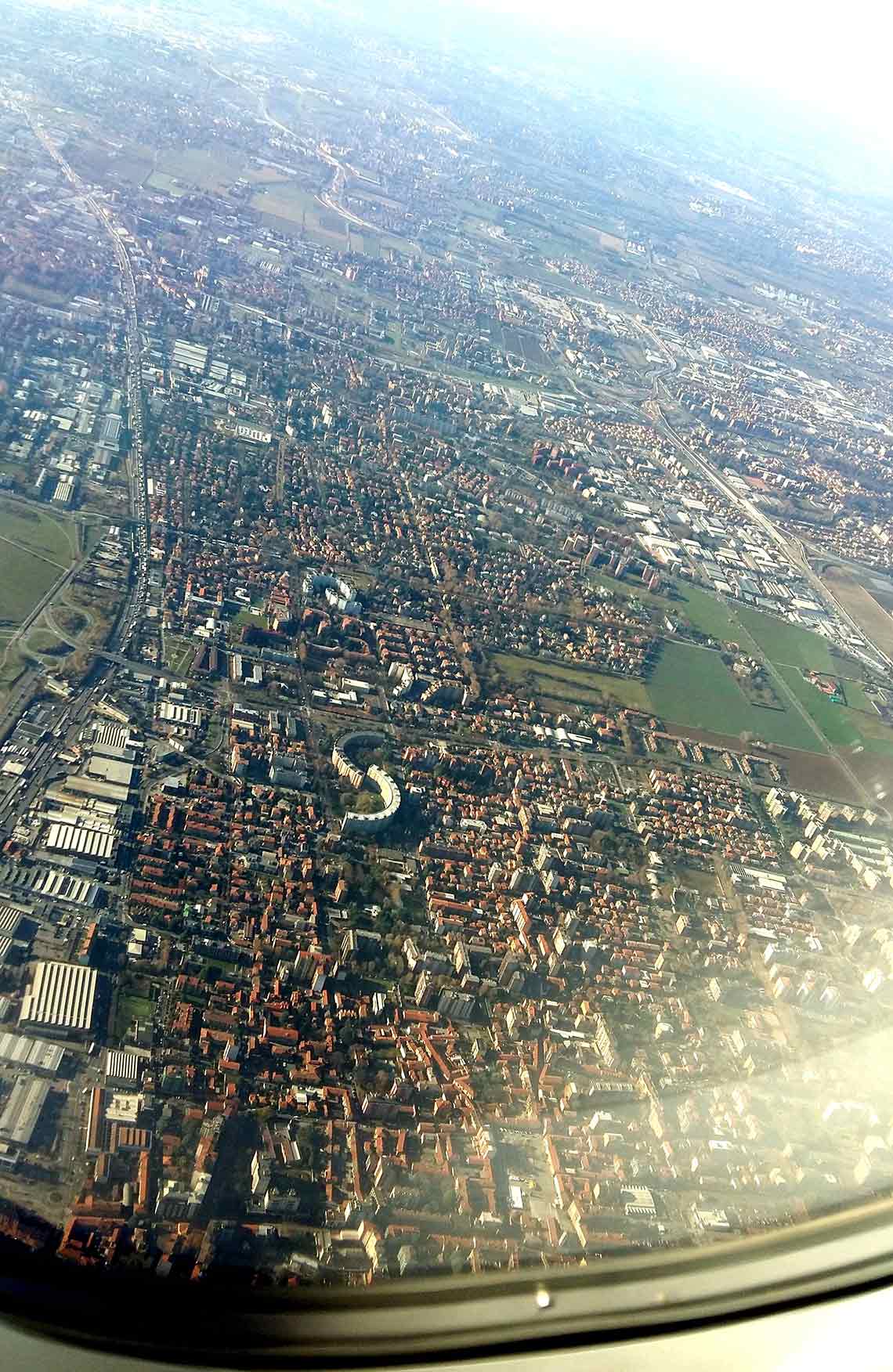 In volo. Foto di Giorgio Boschetti
