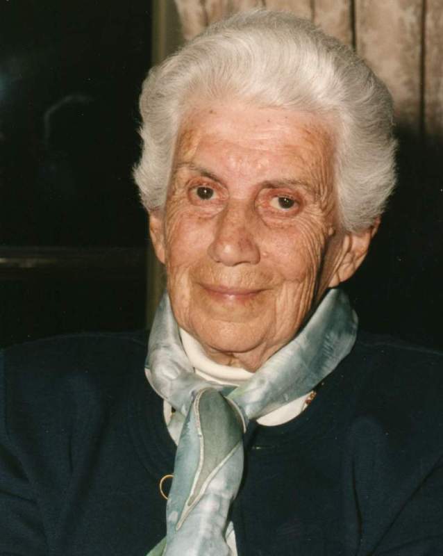 2004, Cinisello Balsamo, Teresa Mattei durante l’incontro con la cittadinanza