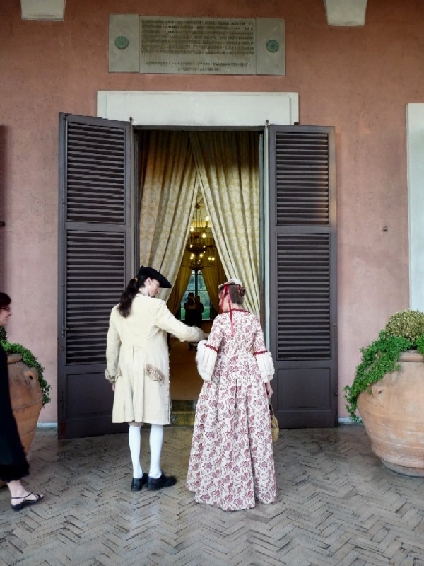 L’accoglienza all’entrata della Sala degli Specchi (Stefano Ronchi)