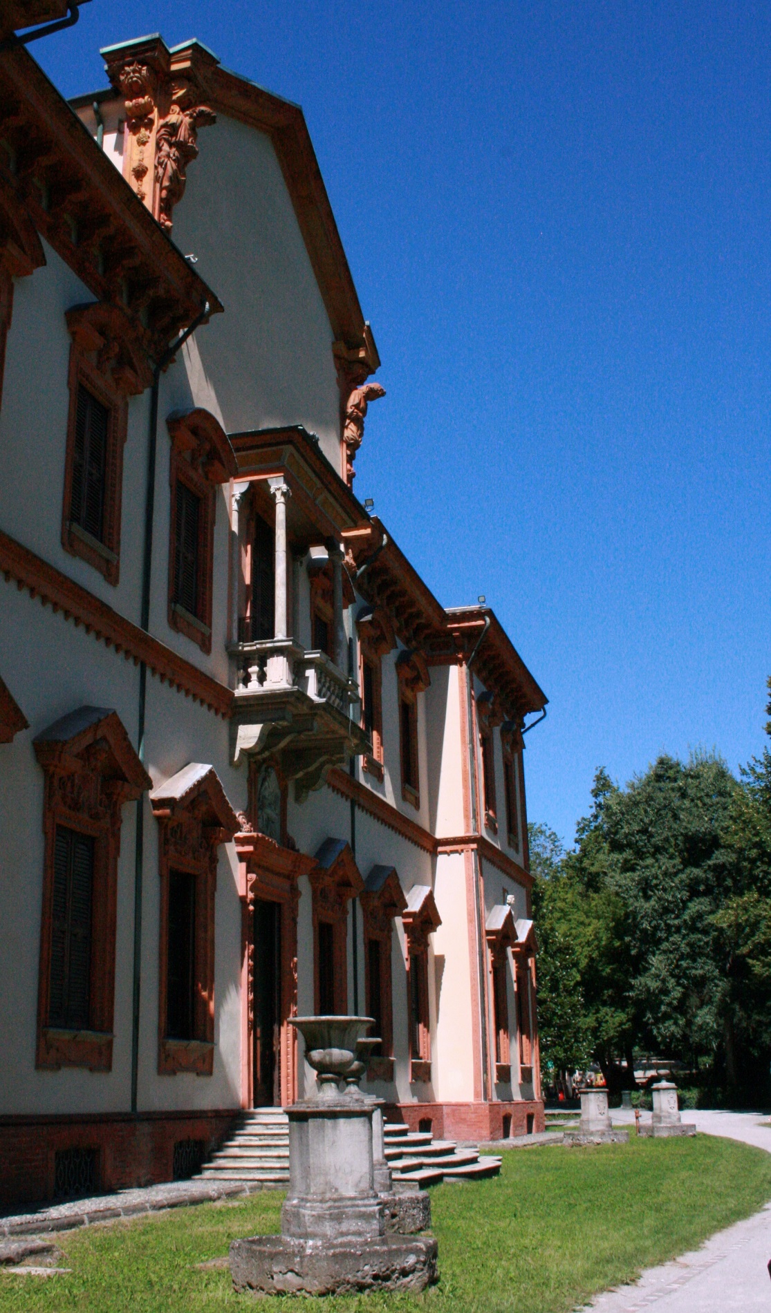 Villa Ghirlanda Silva -Parterre posteriore-