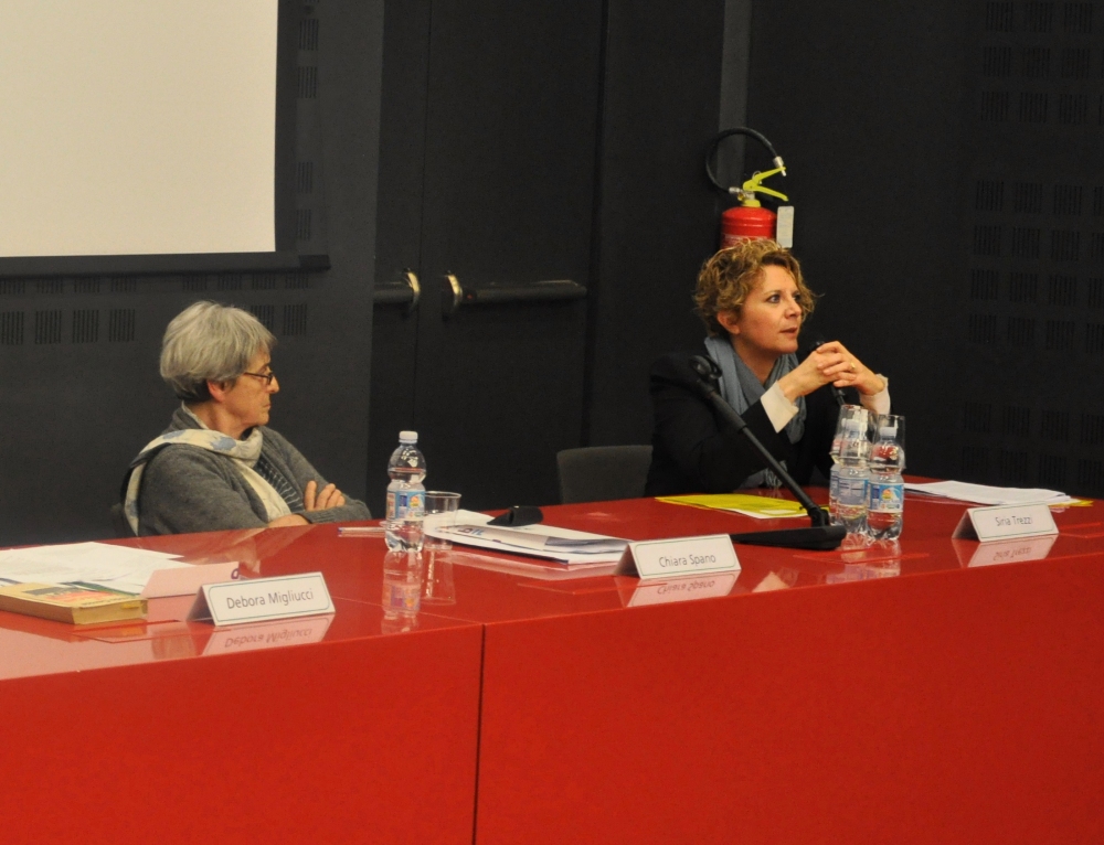 Patrizia Bartolomeo, assessore alle Pari Opportunità, e Chiara Spano