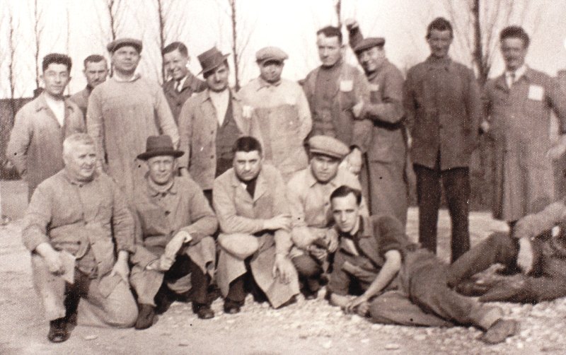 1925, operai, Ercole Marelli (Archivio C.D.S.)