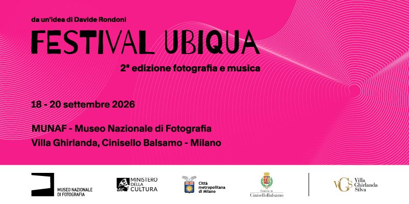 Festival Ubiqua. Fotografia e musica - Seconda edizione