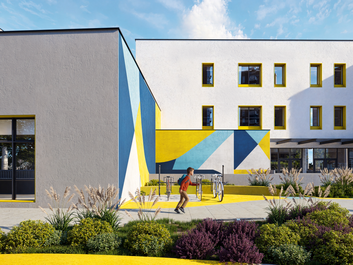 Prima ipotesi progettuale - Render