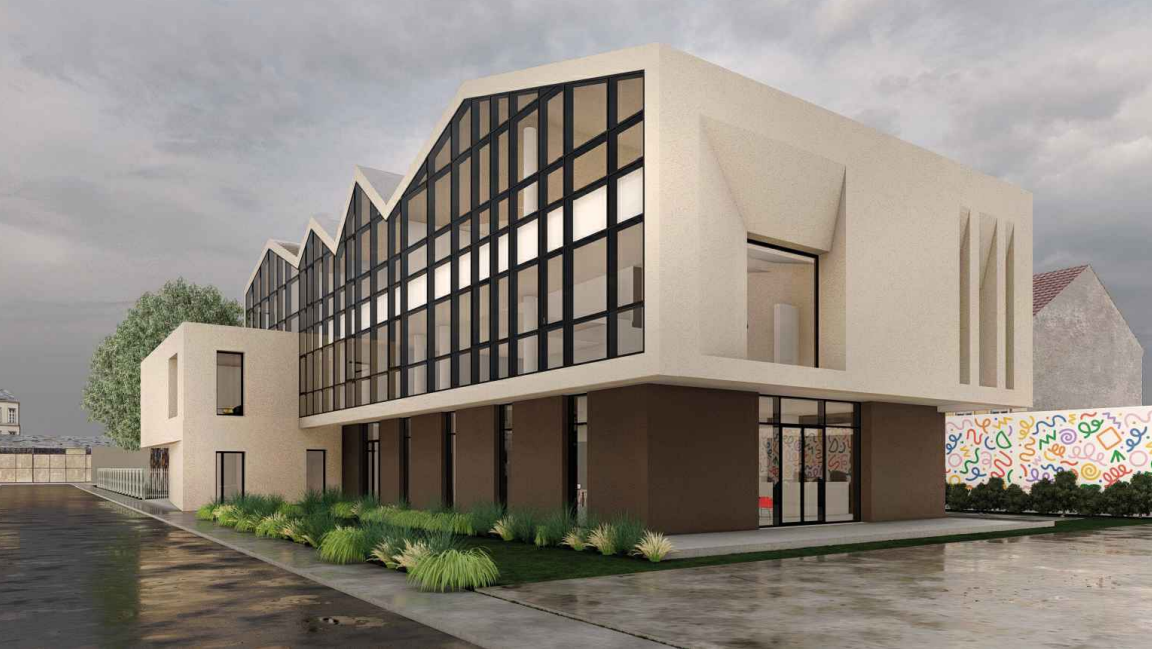 Prima ipotesi progettuale - Render