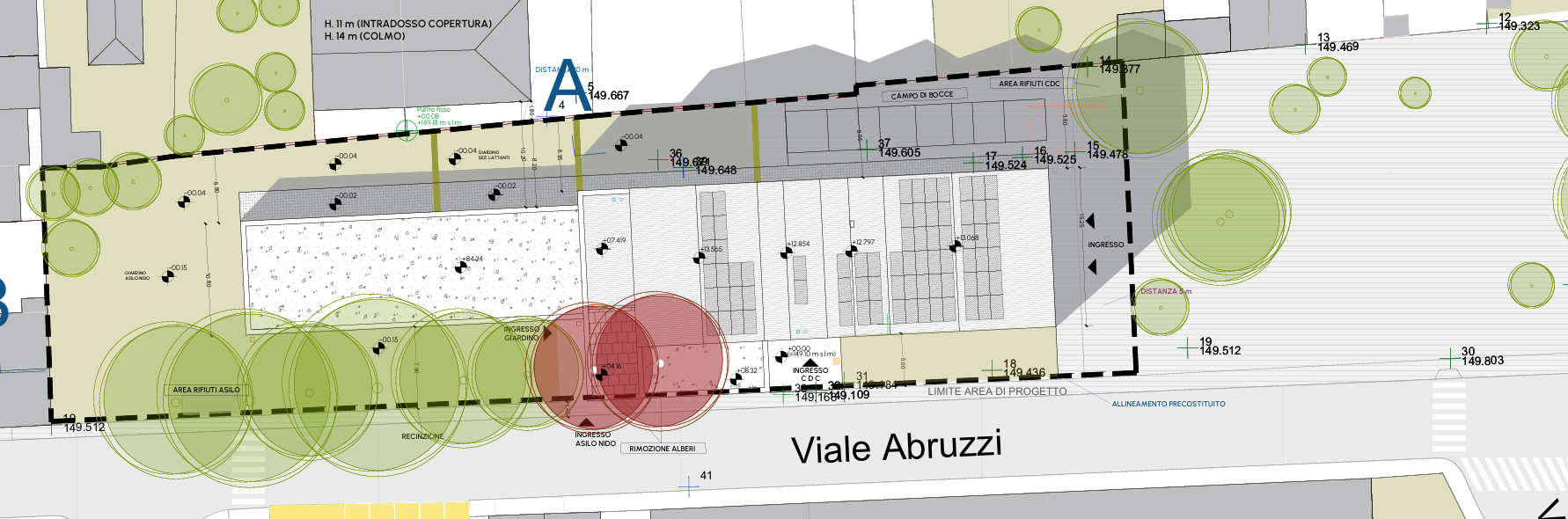 Progetto Esecutivo - Planimetria generale