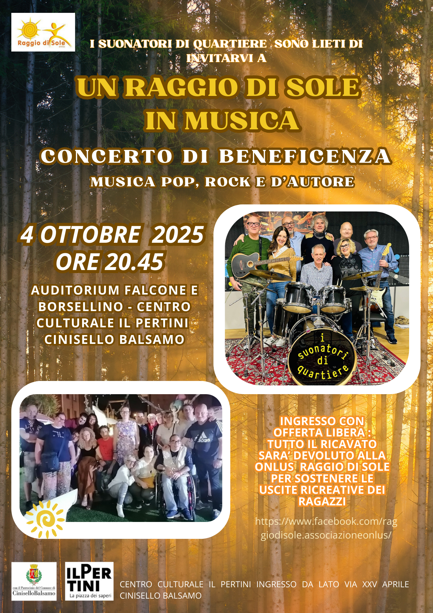 Concerto Un raggio di sole in musica