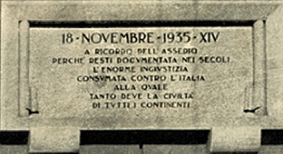 commemorazione dell'embargo economico