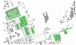 le zone del quartiere interessate dal CdQ2